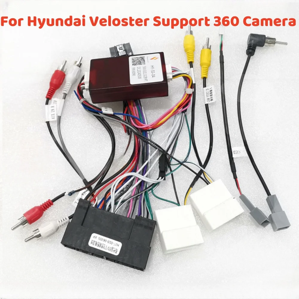 Автомобильный Android 16-контактный жгут проводов кабельный адаптер с коробкой Canbus