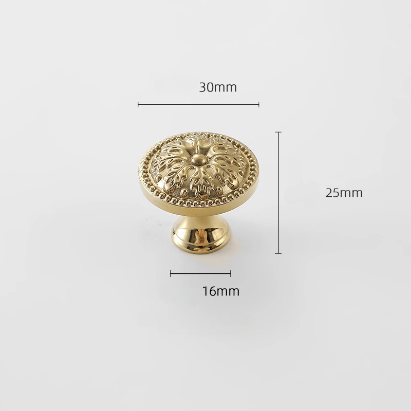 

1 шт., атласные латунные дверные ручки и ручки для шкафа, антикварные ручки для выдвижных ящиков, винтажная ручка для кухонного шкафа, фурнитура для гардероба, французский St