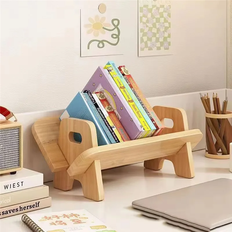 Фото ABUP-Magazine Rack Библиотека Шкаф для хранения Книжный шкаф Книги Детские книжные шкафы Мебель для комнаты №3