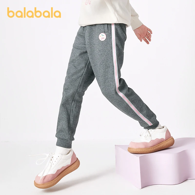 

Осенне-зимние теплые флисовые брюки для девочек