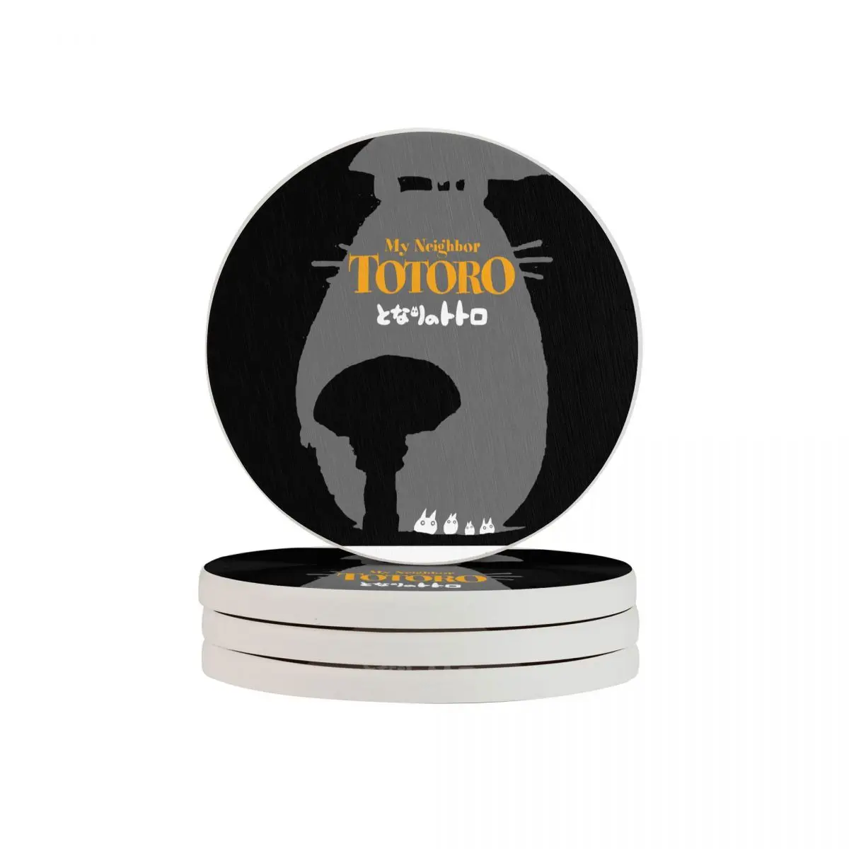 4 шт. подставки для чашки Мой сосед Тоторо нескользящий коврик подставка