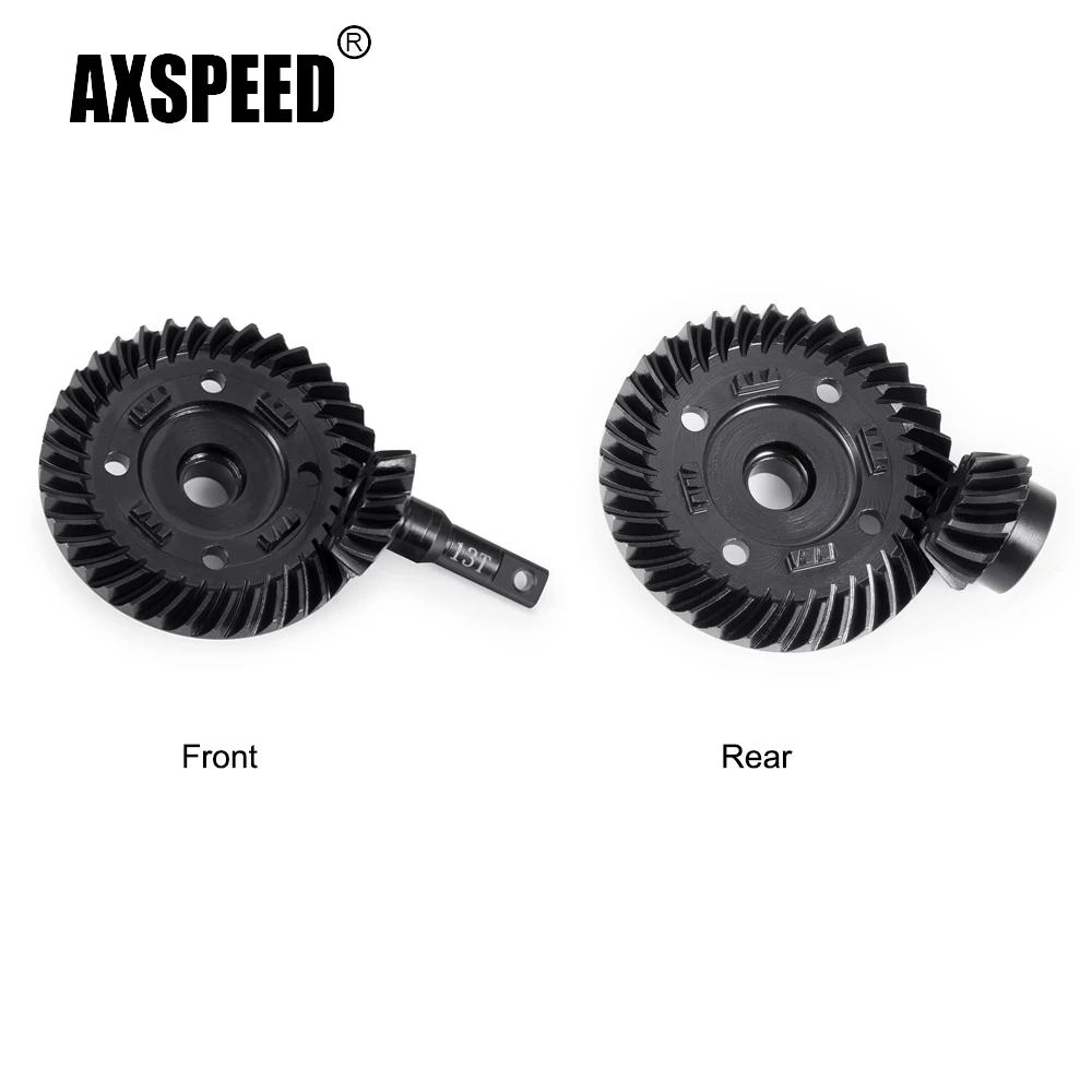 AXSPEED 13T 37T передняя задняя передача дифференциальная Шестерня для Maxx Slash 6S 1/8