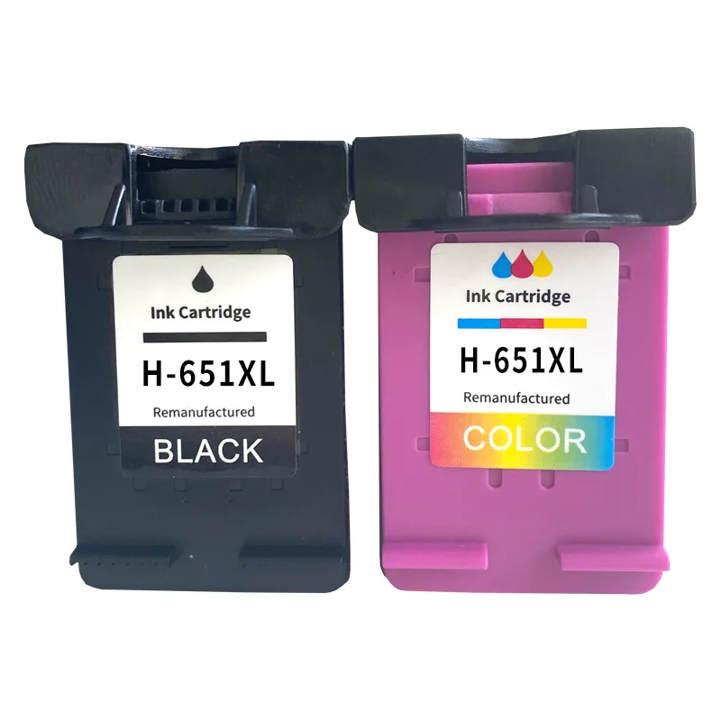 Чернильный картридж 651XL 651 XL черного цвета для принтера HP Ink Advantage 5575 5645 202 252 202C 252C