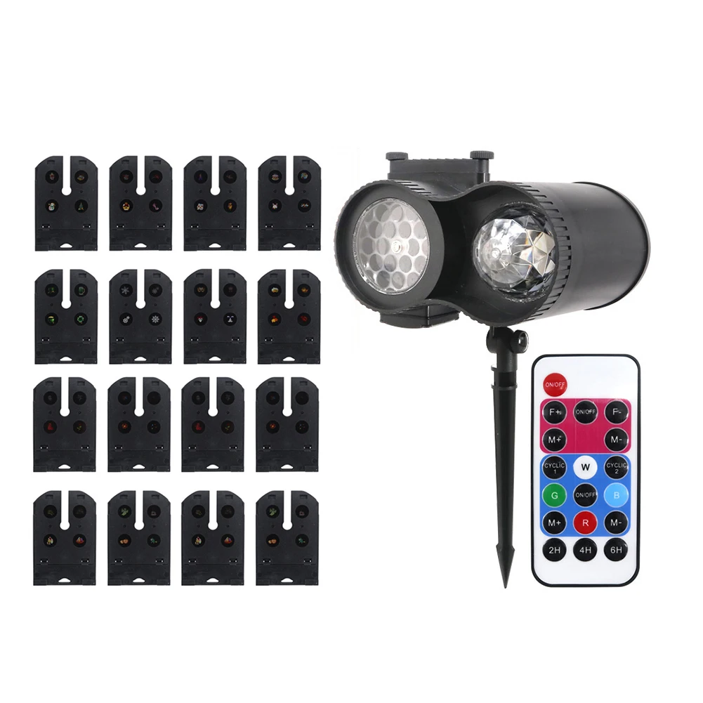 

LED Laser Projector Lamp Waterproof Christmas Wall Window Display Garden Stake Special Lamp Outdoor Lighting Lawn Light