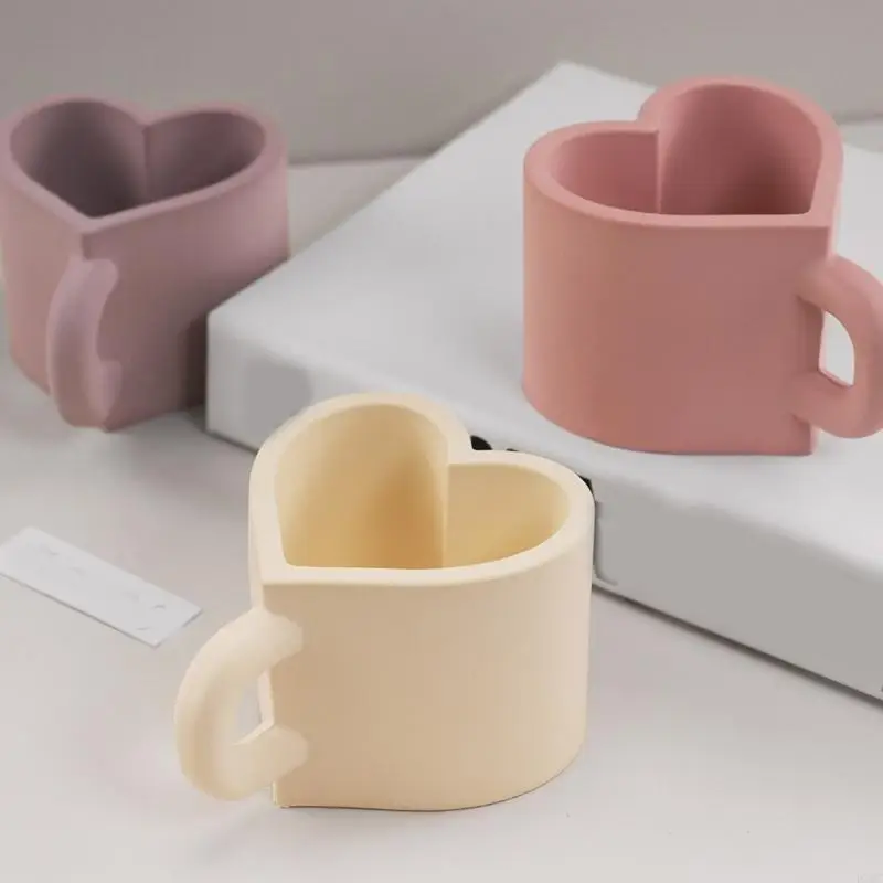 R3MC Multefuntional Craft Силиконовая плесень сердца чаша для хранения миски формы