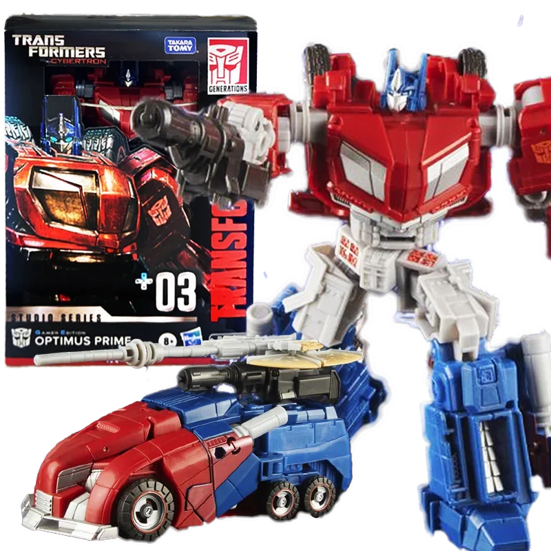 Takara Tomy Hasbro Transformers Toys WFC Series V Class GE-01-02-03 Bumblebee Optimus Prime Rollbar Barricade Convoy Фигурки Игрушки
