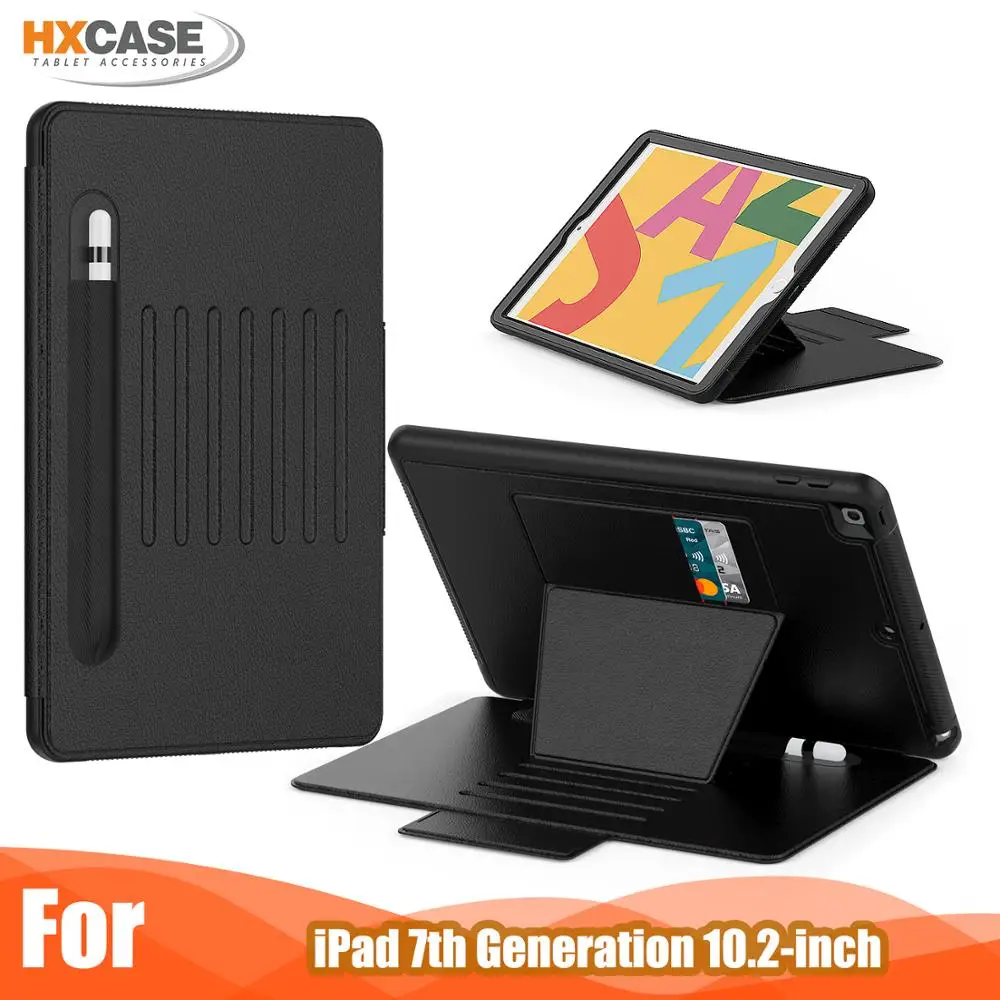 

Magnetic case smart cover for ipad 7th generation 10.2
