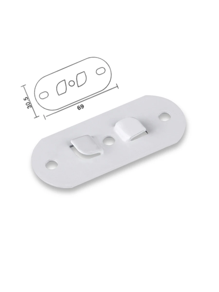 

Верхний Монтажный кронштейн, металлический кронштейн для установки направляющих штор Jialisi, аксессуары для установки