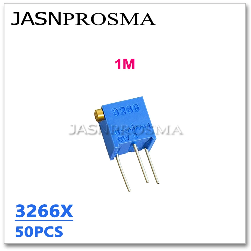 JASNPROSMA 3266X 50 шт. 1 м 105 3266X-1-105LF OHM оригинальный прецизионный регулируемый резистор
