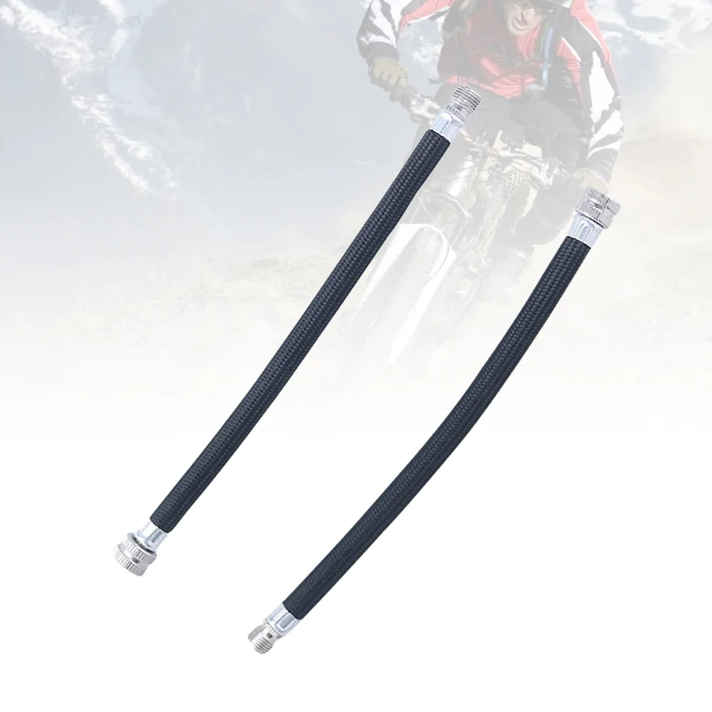 

Pump Bike Extension Tube Pumps Schrader Valvefor Hose Bikes All Presta Tyre Bycicles Adaptor Holder Pipe Accessories