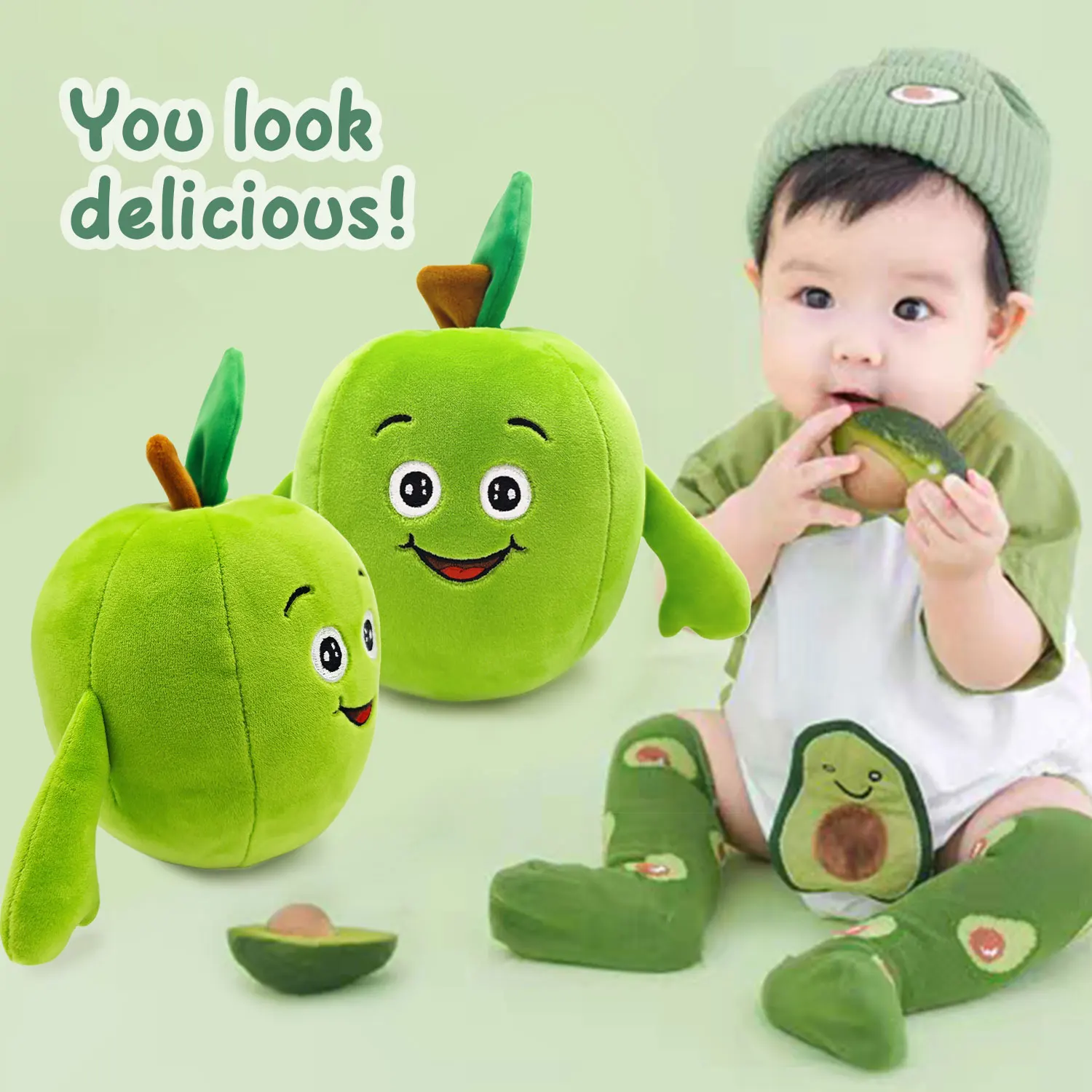 Плюшевая кукла-моделирование фруктов