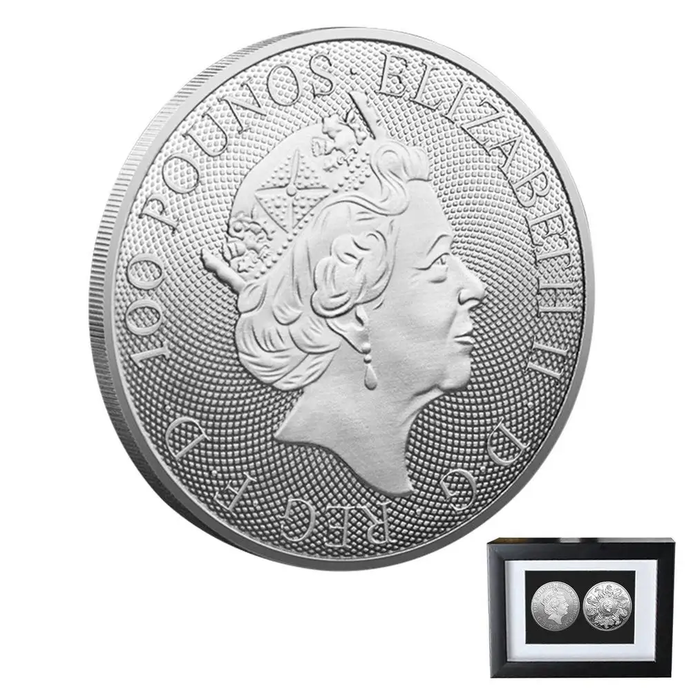 

Платиновые монеты королевы Елизаветы II