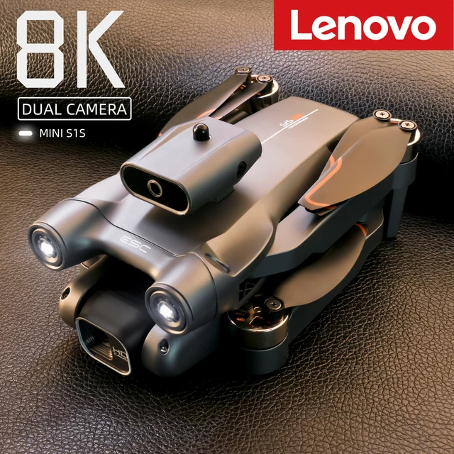 Дрон Lenovo S1S 8K/4K профессиональный, HD, для аэрофотосъемки, интеллектуальное обход препятствий, Квадрокоптер, бесщеточный двигатель, мини-Дрон 1