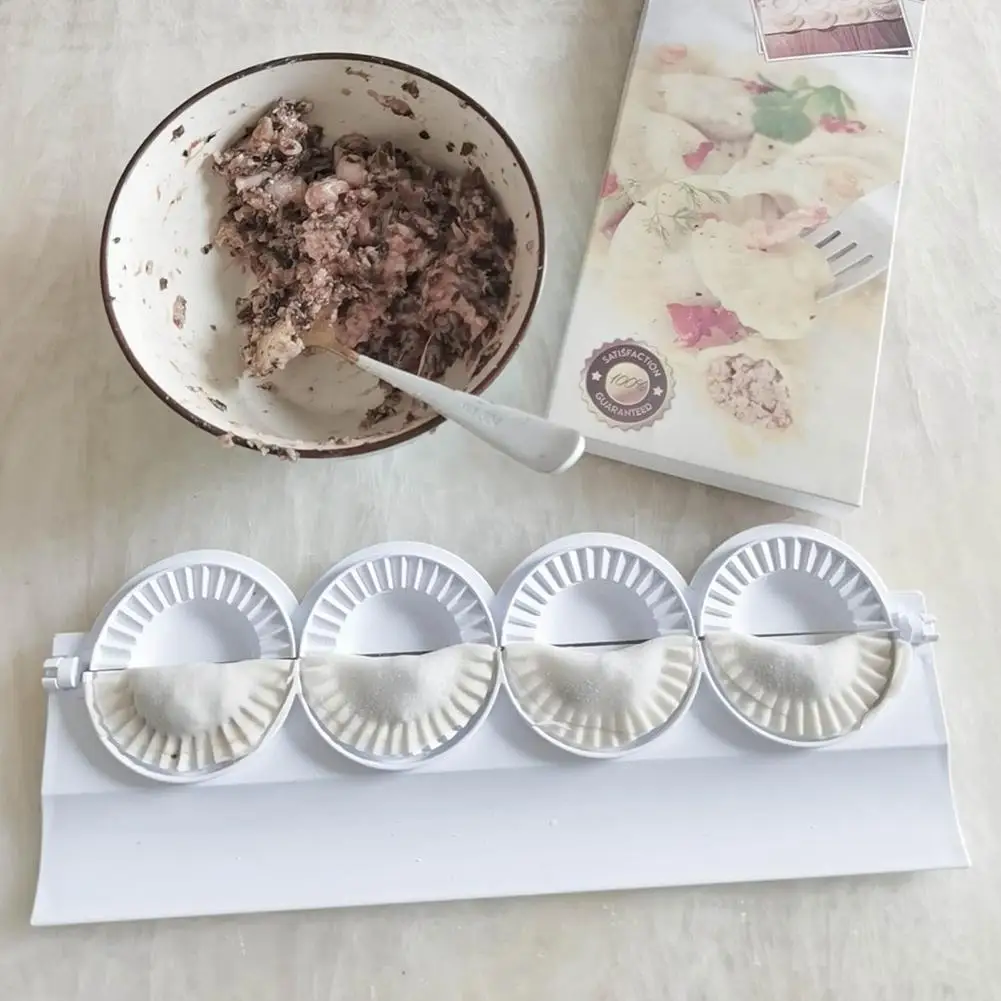 Dumpling Maker Press molds Dumpling Skin Maker Stuffing Spoon Flour Ring Chinese Dumpling Pie Ravioli Empanadas Press Mold