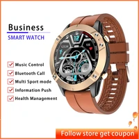 business sport smartwatch for men fitness bracelet dk60 smart watch men women bluetooth call wristwatch heart rate sleep monitor