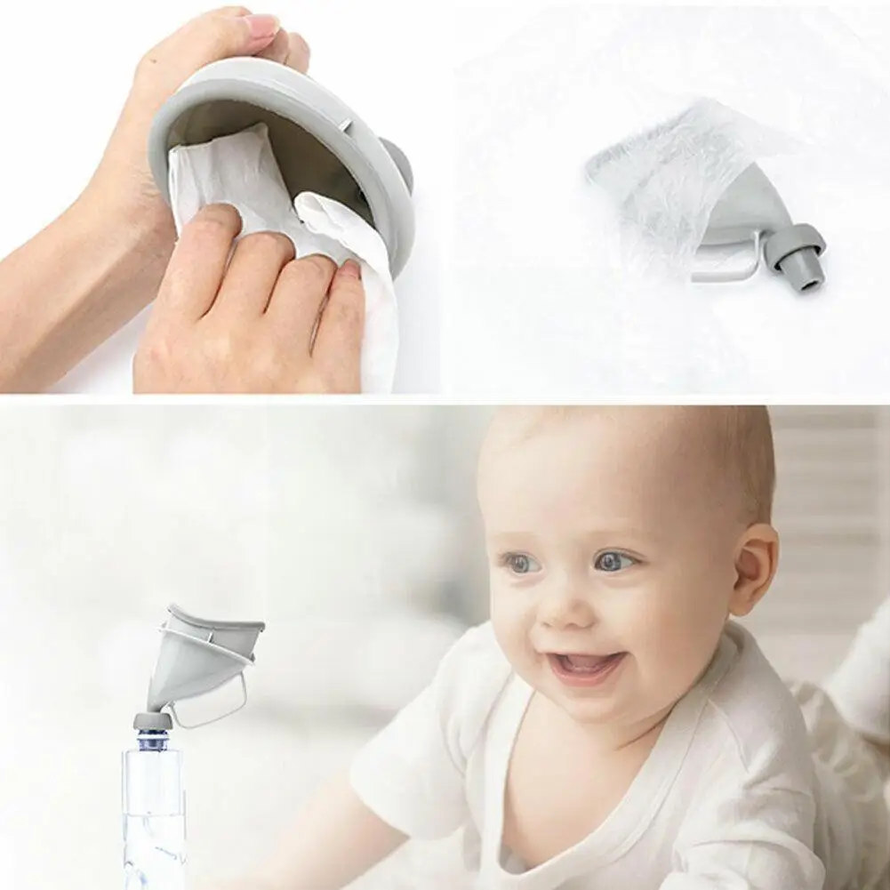 

Portable Car Travel Outdoor Adult Urinals For Man Woman Funnel Peeing Camping Toilet Emergency Traffic Urine Bottle S9e6