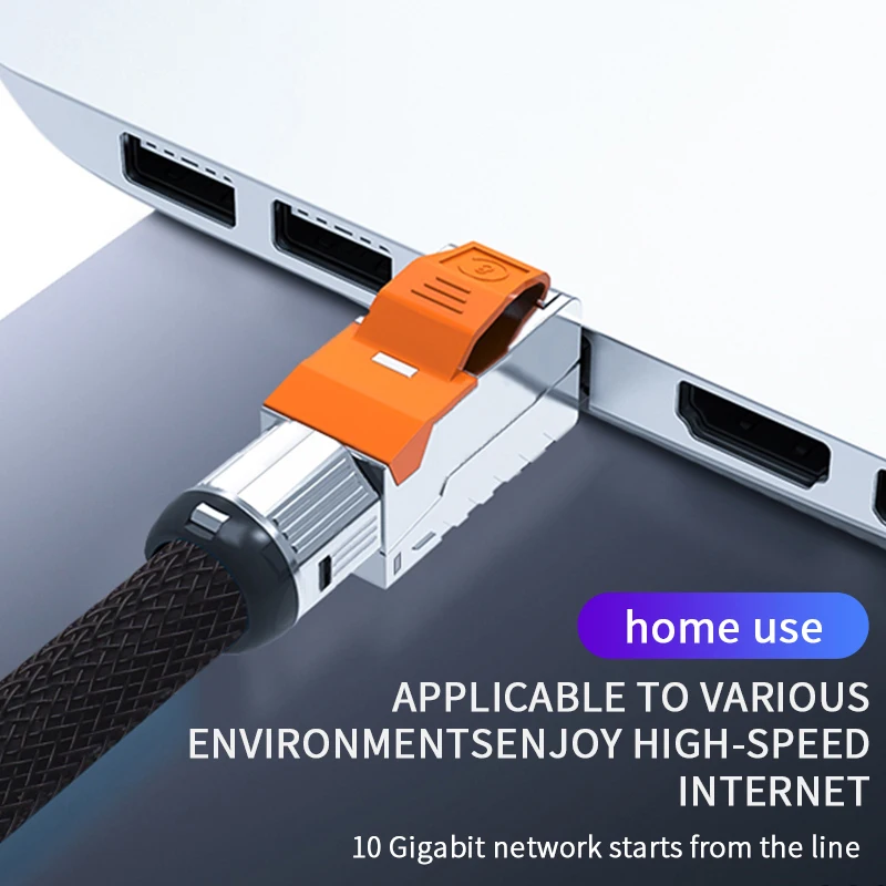 YYTCG Cat8 Ethernet Cable 40Gbps High Speed SSTP UTP Network Cable Ethernet for Tv Laptop Laptops PS Ps4 Router RJ45 Cable