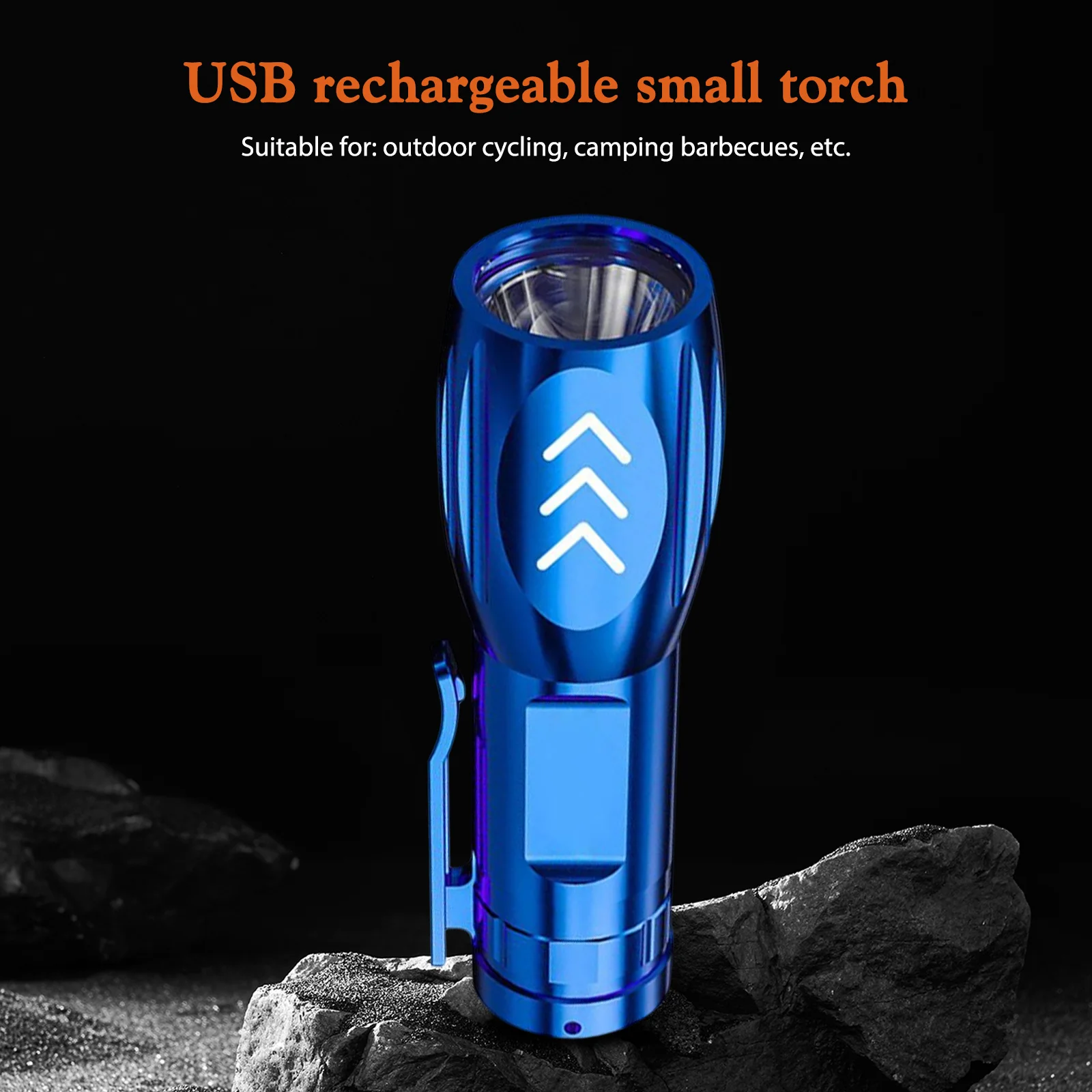 

Фонарик-светильник с USB-зарядкой, 3 режима