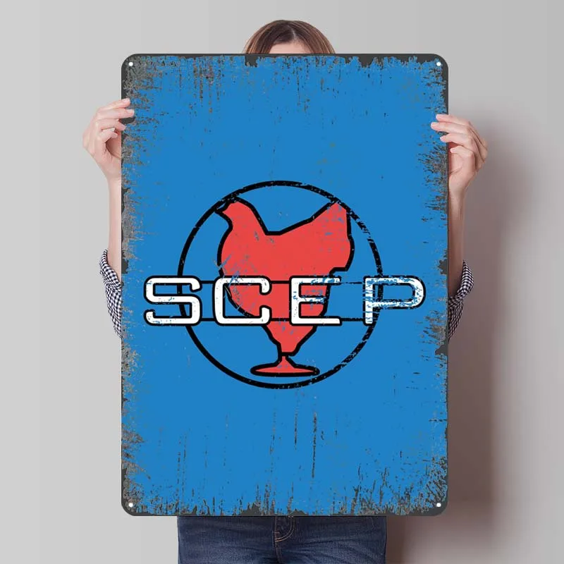 SCEP OSS 117 текстовый художественный металлический плакат украшение для спальни