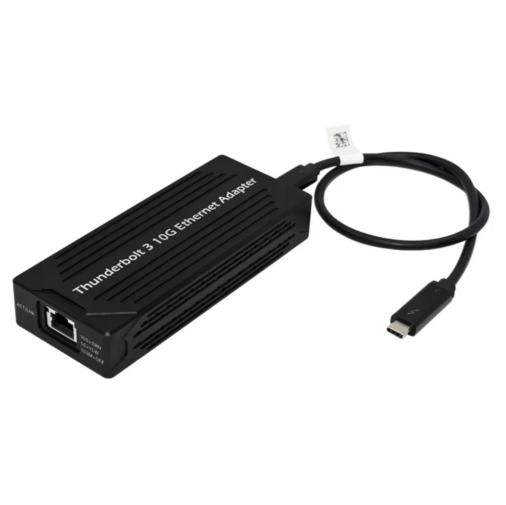 Ethernet-адаптер с одним портом USB4 10G совместимый Thunderbolt 3/4 RJ45 10GBASE-T Поддержка Ethernet