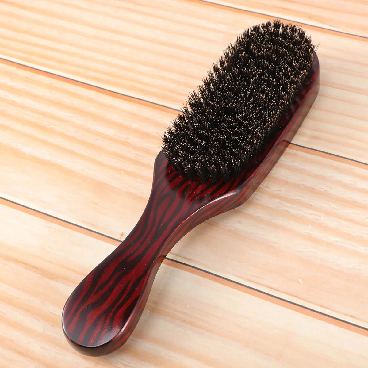 

Hair Brushes Natural Texture Bristles Wave Hair Brush Beech Combs Anti- static Hair Care for Hair Drying Styling ( Color As