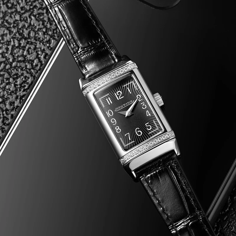 OUPAI 2022 новое поступление дизайнерские модные и элегантные кварцевые часы Reverso