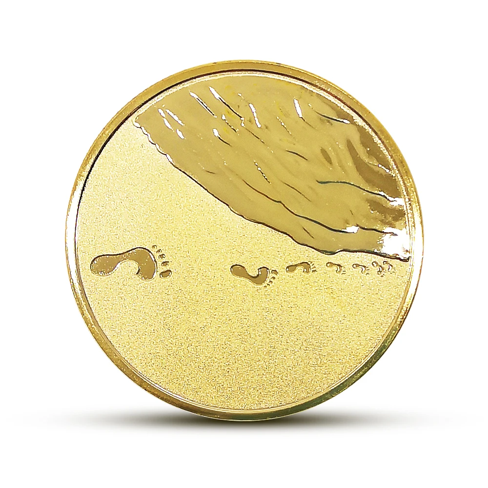 

Коллекционный сувенир для семьи родителей и детей, морем, коллекционные монеты, художественные подарки, коллекционные зубы из сплава, фея, золотой, серебряный памятный