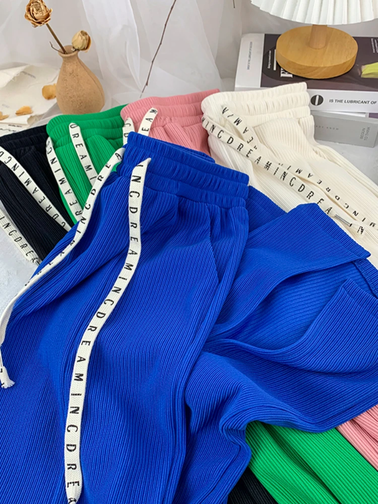 Брюки женские с завышенной талией повседневные офисные штаны-карандаш