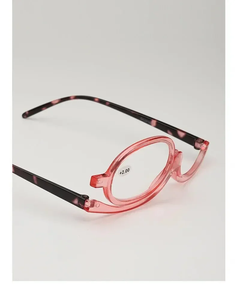 Модные новые вращающиеся увеличивающие макияж очки для чтения женщин складные