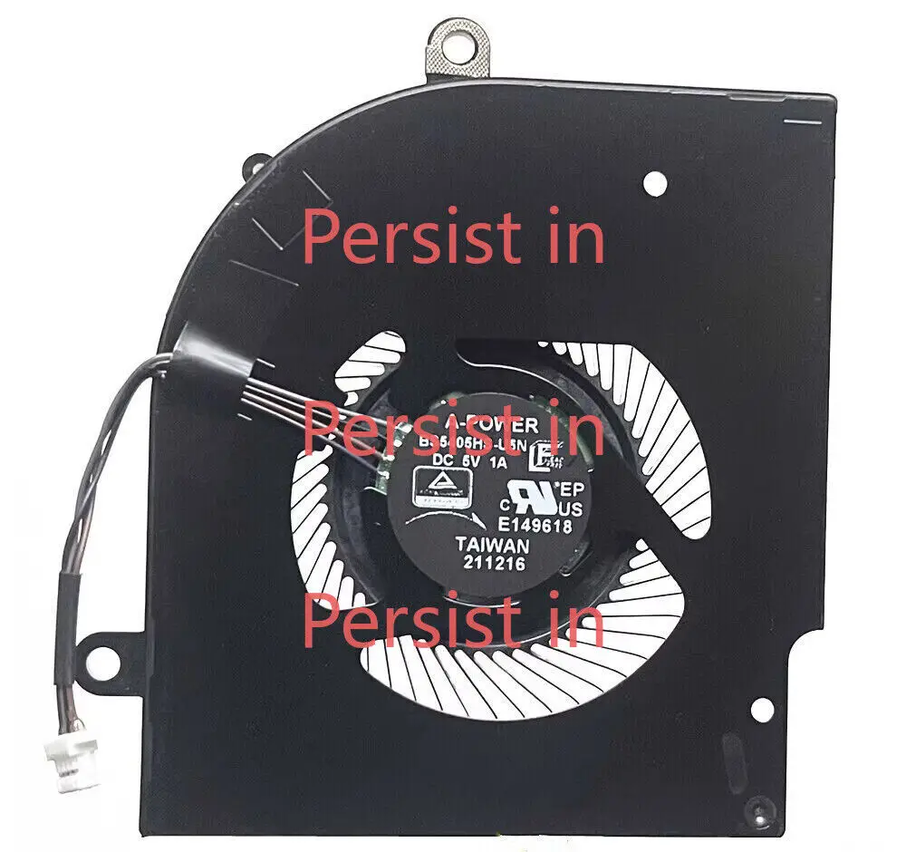 Новый вентилятор процессора и графического для MSI Delta 15 A5Ex A5EFK MS-15CK BS5405HS-U5N BS5405HS-U5P