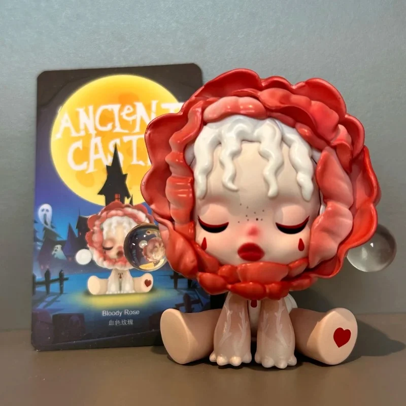 Skullpanda Dark Forest Castle слепая коробка крутая атмосфера на Хэллоуин Mystery Box темные