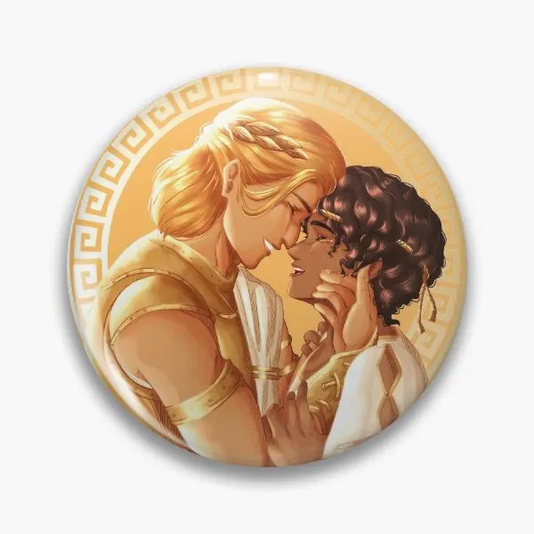 Мягкая брошь на булавке в виде Ахиллеса и патроклюса женская заколка лацкан