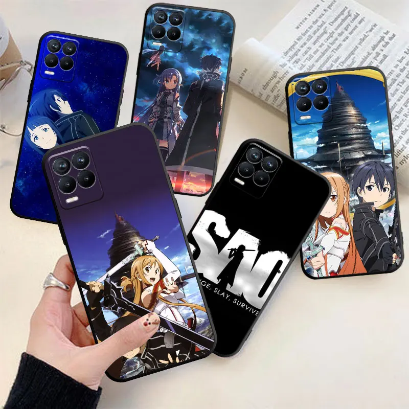 

Sword Art Online Phone Case For Realme GT Neo 7 7i 8 8i 9 Pro Plus C11 C15 C2 C20 C21 C21Y C31 C35 Cover
