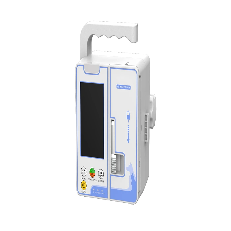 

OEM/ODM AM2000VET infusion pump which is easy to carry with 3.5 touch screen using in clinical and ambulance for animals