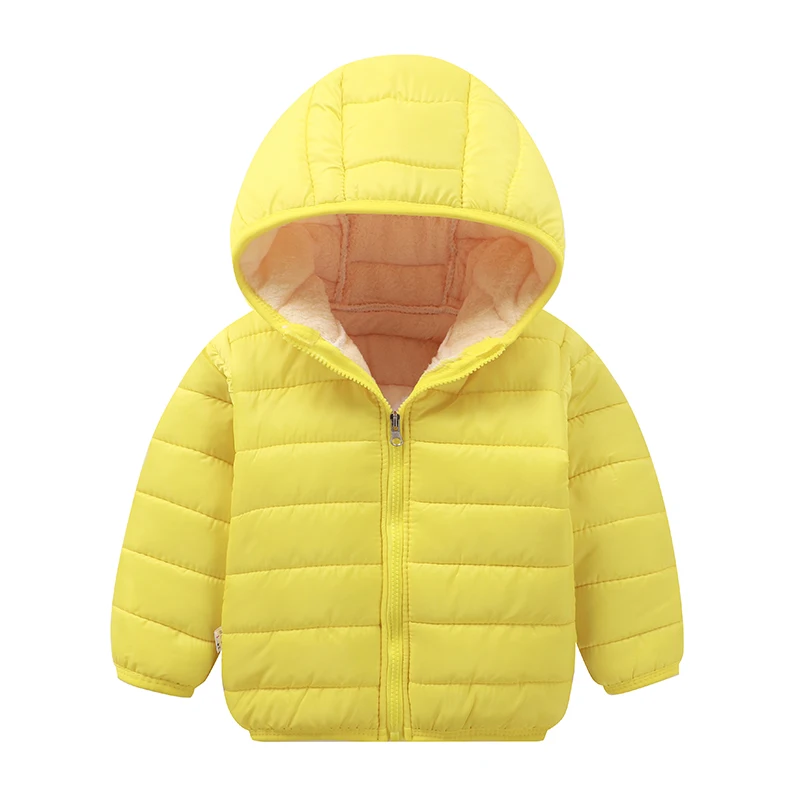 

Quality Winter Child Boy Down Jacket Parka Girl Thicking Warm Coat Light Hooded Outerwears Winter Clothes
