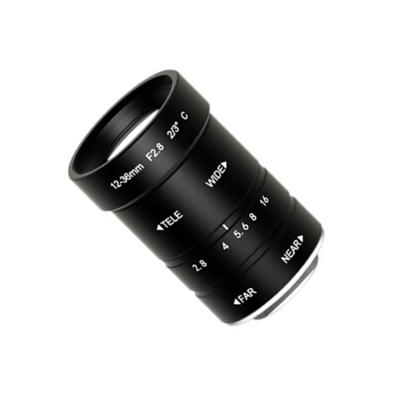 Ручной 5MP 12-36mm F2.8 2/3" зум с переменным фокусным расстоянием Объектив