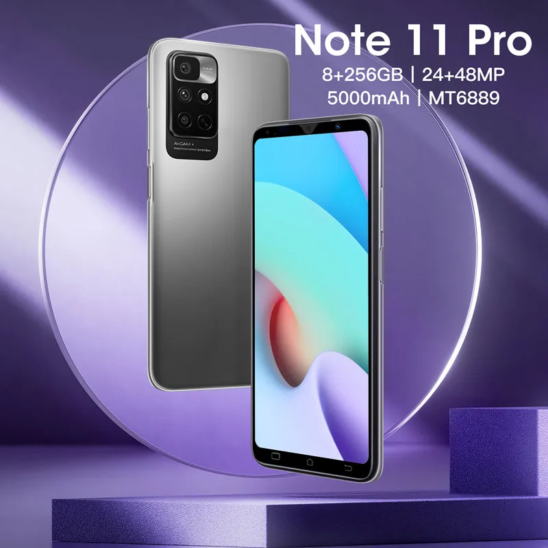 Смартфон глобальная версия Note 11 Pro 8 + 256 ГБ 4G ядер быстрая зарядка камера 48 МП Android |