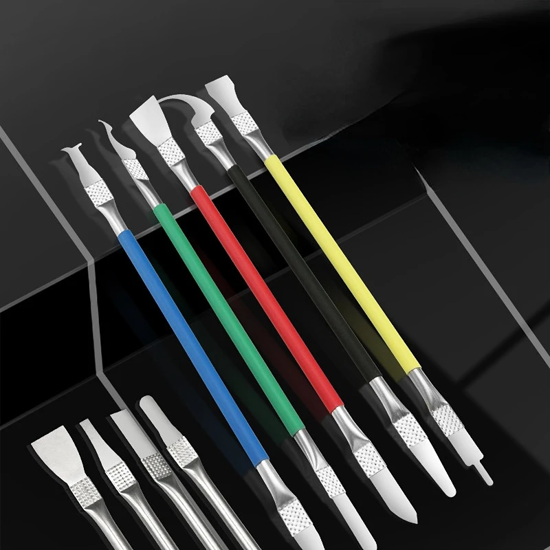 

IC Chip Repair Thin Blade CPU Pry Knife Crowbars Set Motherboard Chip Repair Resistant Carving Knife Remove Glue Shovel Blade