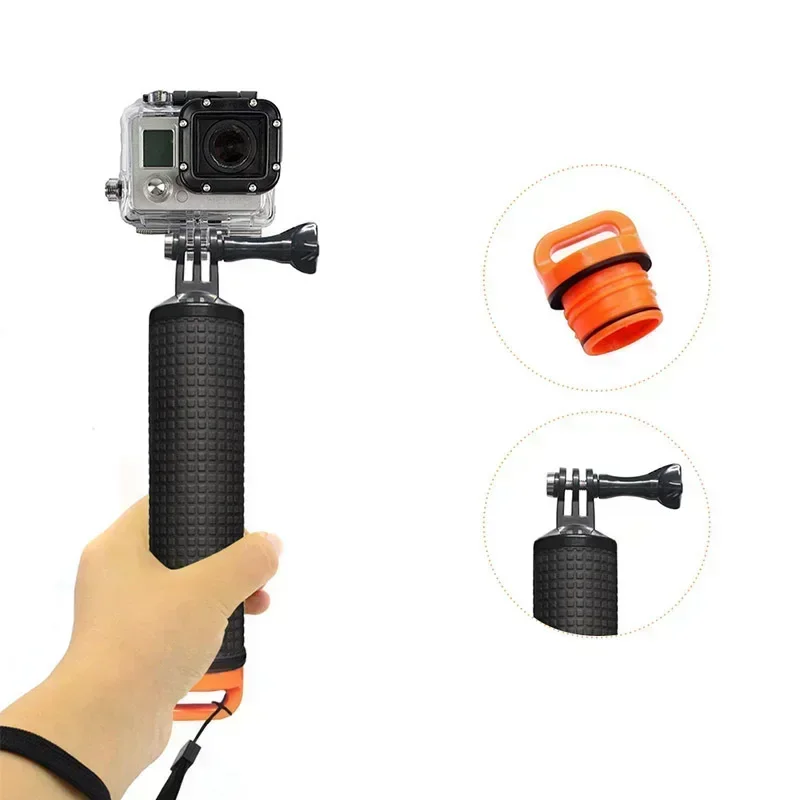 Для GoPro Hero 11 10 9 SJCAM AKASO DJI Insta360 плавающая палка плавучести для селфи ручной