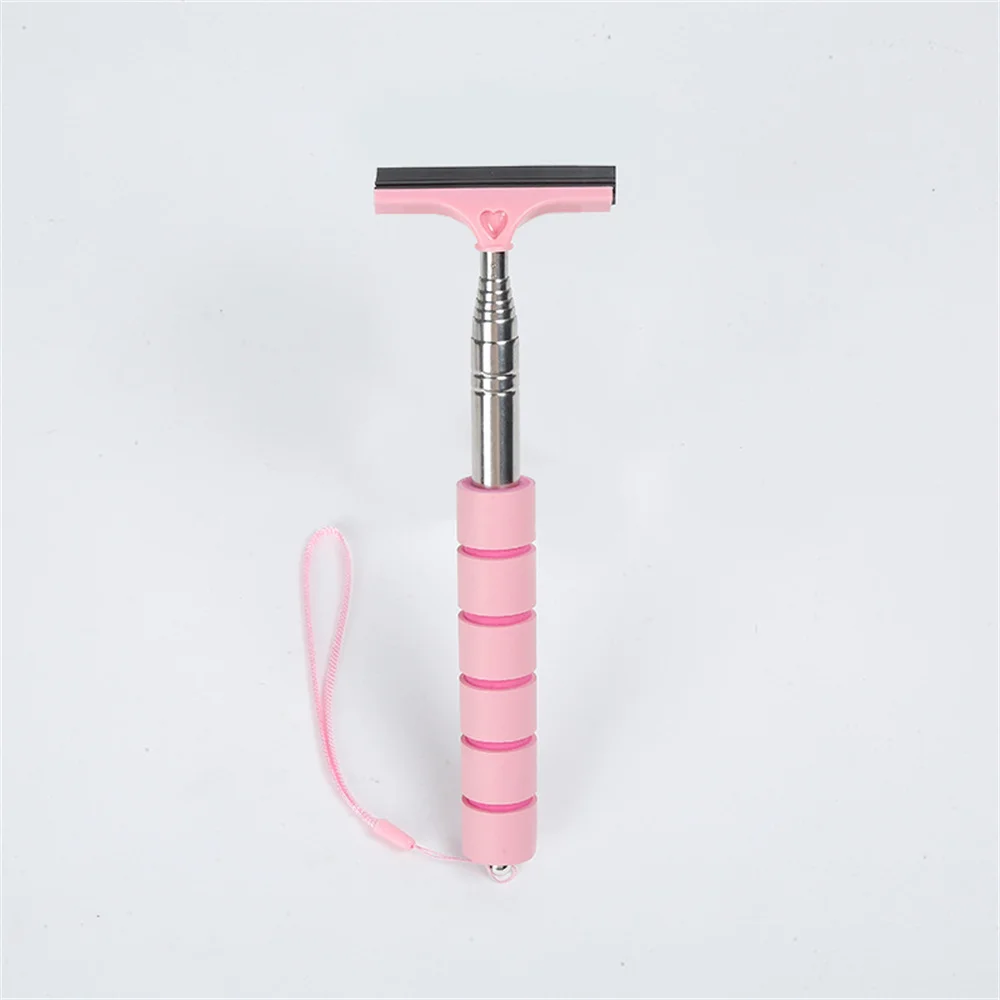 

Автомобильный дворник заднего вида, телескопическая выдвижная многослойная щетка из нержавеющей стали, щетка для мытья окон, ручной дворник