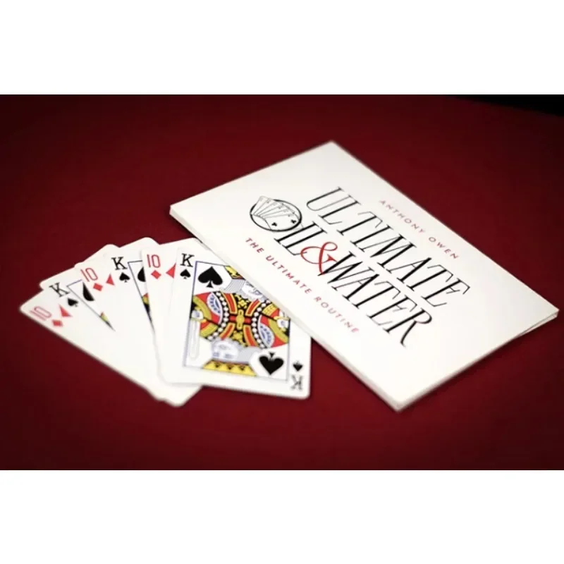 Фото Ultimate Oil and Water от Anthony Owen Card Magic Tricks Крупным планом Волшебная улица Ментализм Магия Магия Волшебники Реквизит Аксессуар №2