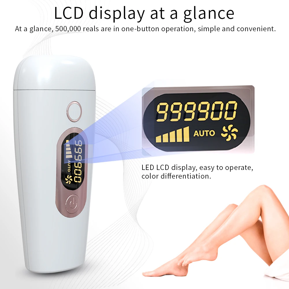 

Women Electric Epilator Permanent Laser Hair Removal IPL Trimmer Depilation Female Beauty Shaver Machine