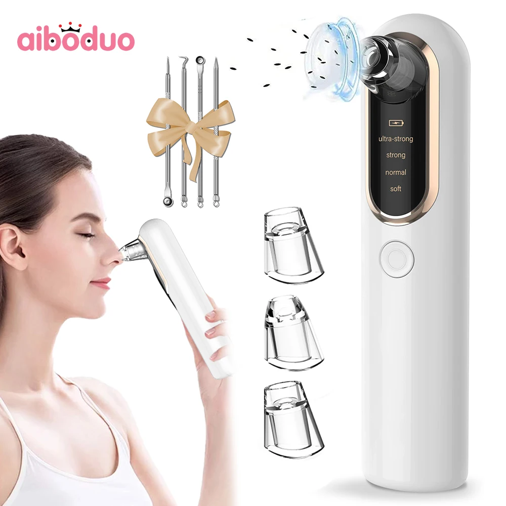 

Blackhead Remover Electric Acne Cleaner Pimple Black Dots Vacuum Pore Clean Machine Blackhead Extractor Nano Mist Facial Sprayer