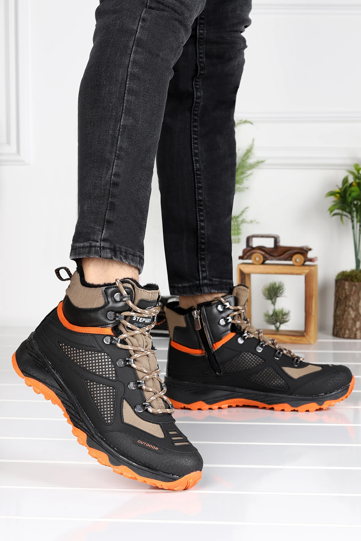 

Wogo Sw 8020 daily thermo sole men's boots shoes