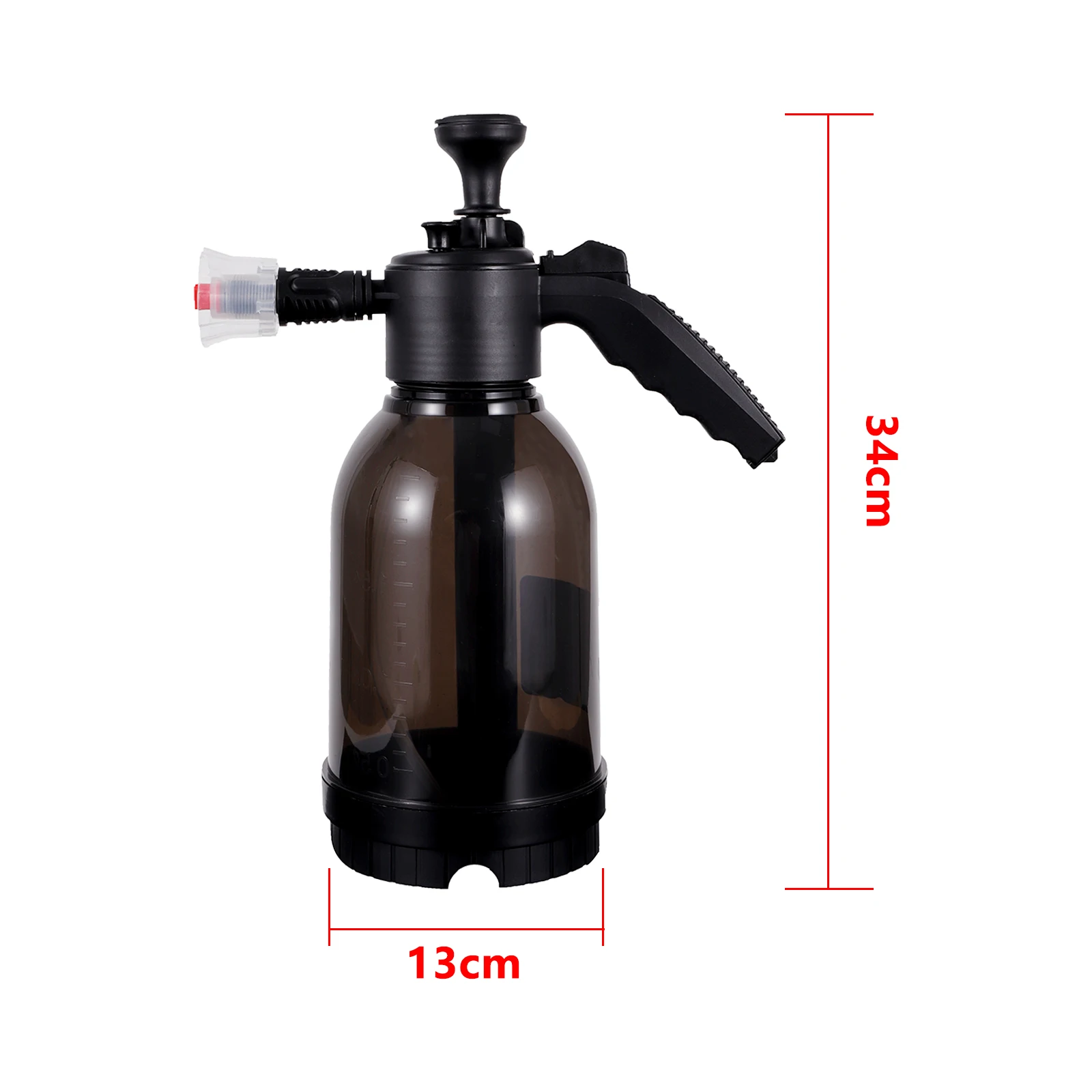 2л бытовой садовый распылитель для полива ручной пены под давлением с клапаном