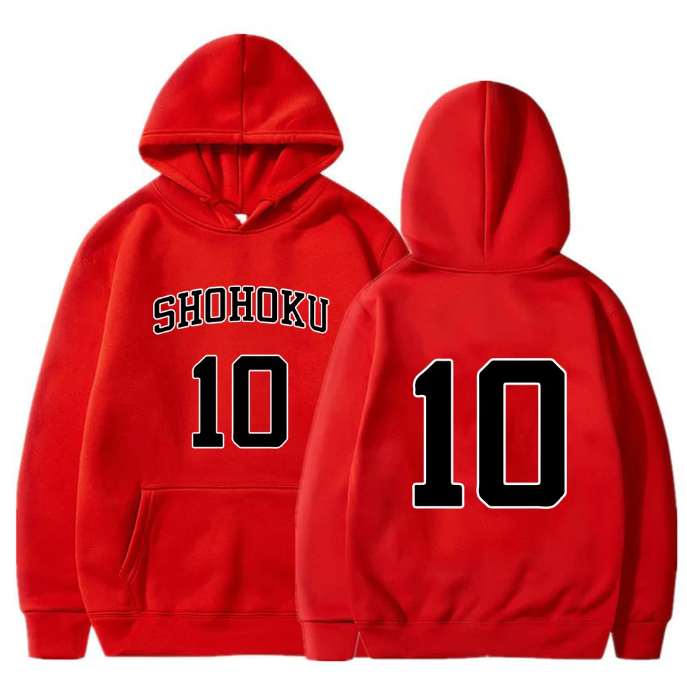 

New Slam Dunk Hoodies Anime Print Streetwear Men Women Sports Fashion Oversized Sweatshirts Hoodie Harajuku Pullovers Tracksuits
