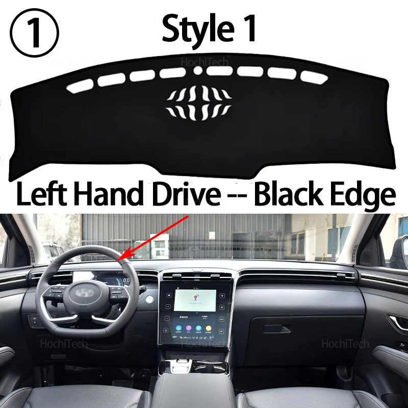 

Чехол на приборную панель автомобиля, коврик для приборной панели, ковер для Hyundai Tucson NX4 2022 2023 2024, солнцезащитный козырек, защитная подушка, нескользящие аксессуары