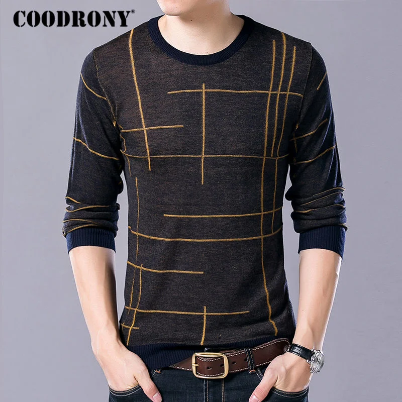 

Cashmere Soft Sweaters O-Neck Wool Pullovers 2023 Autumn Winter Warm Sweater Men Brand Clothing Plus Size Pull Homme
