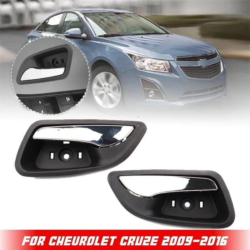 

DOOR HANDLE FOR CHEVROLET CRUZE 2009 2010 2011 2012 2013 2014 2015 OEM left 96952176 right 96952178