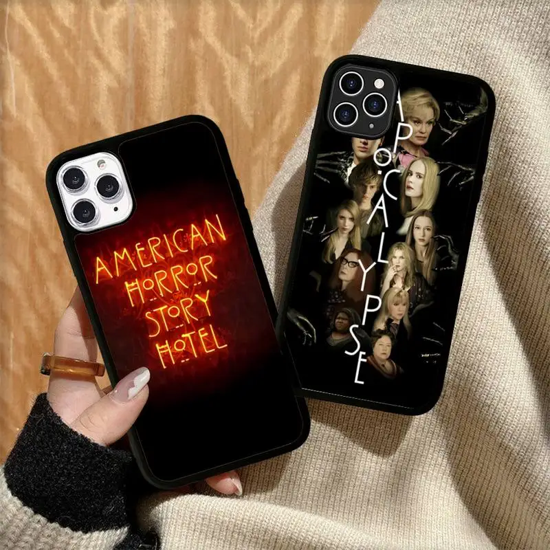 

TV American Horror Story AHS 1984 Phone Case Silicone PC+TPU Case for iPhone 11 12 13 Pro Max 8 7 6 Plus X SE XR Hard Fundas